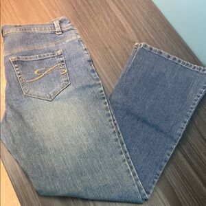 Style & Co Jeans Tummy Control Boot Cut Size 6 Short